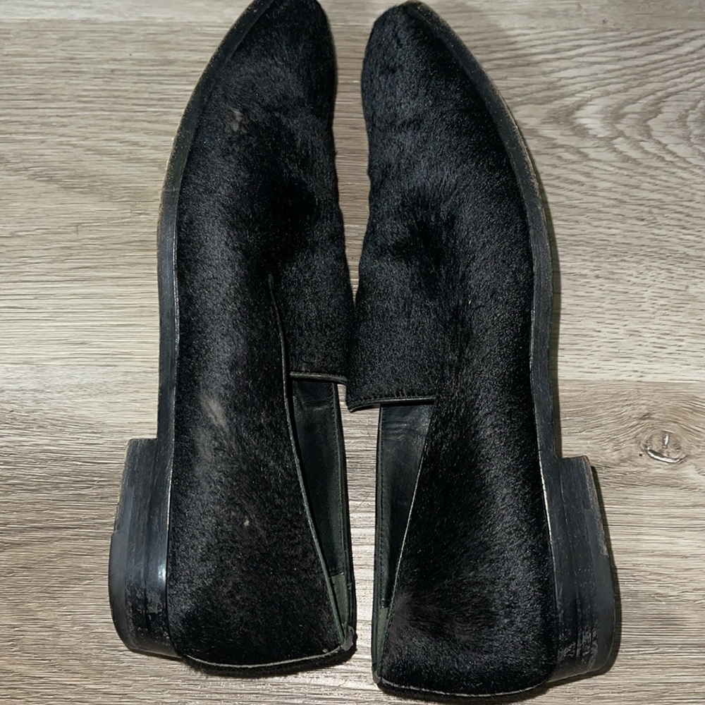 Hermes men’s black pony hair shoes 40 - Picture 2 of 14